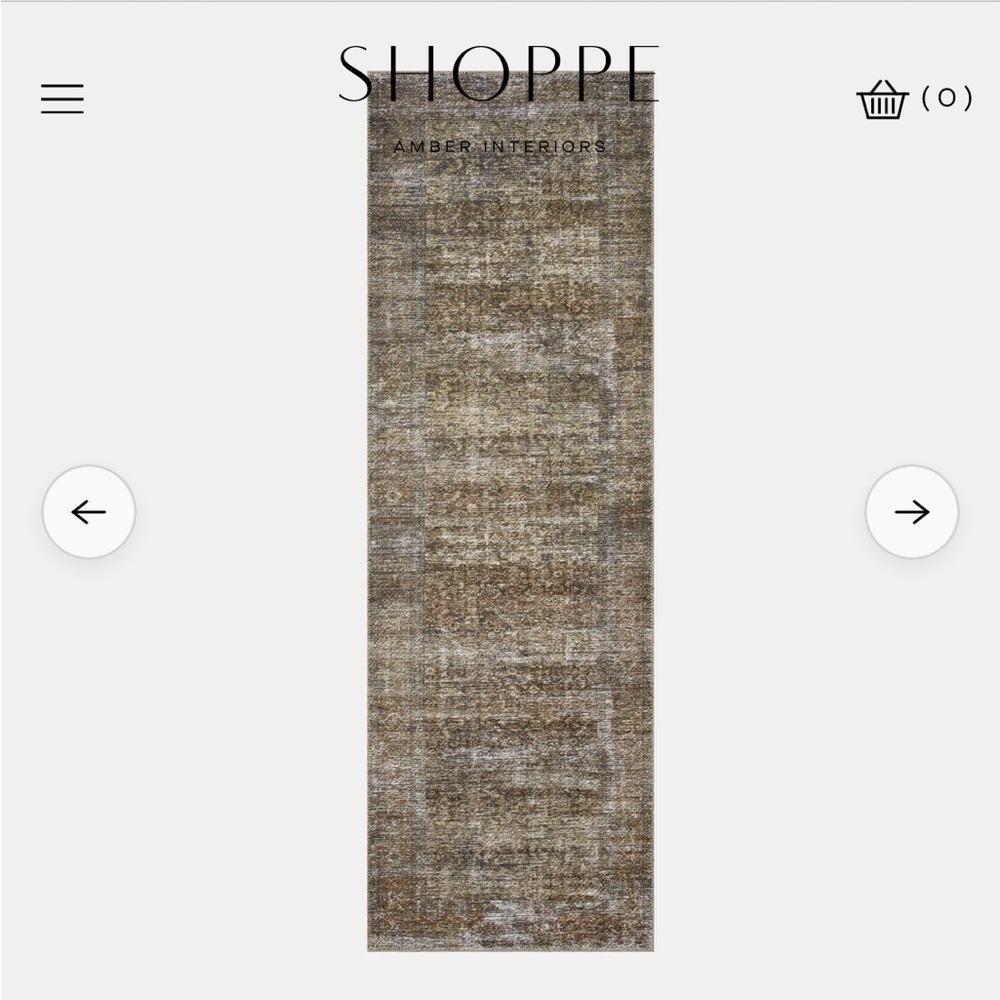 Amber interiors rug